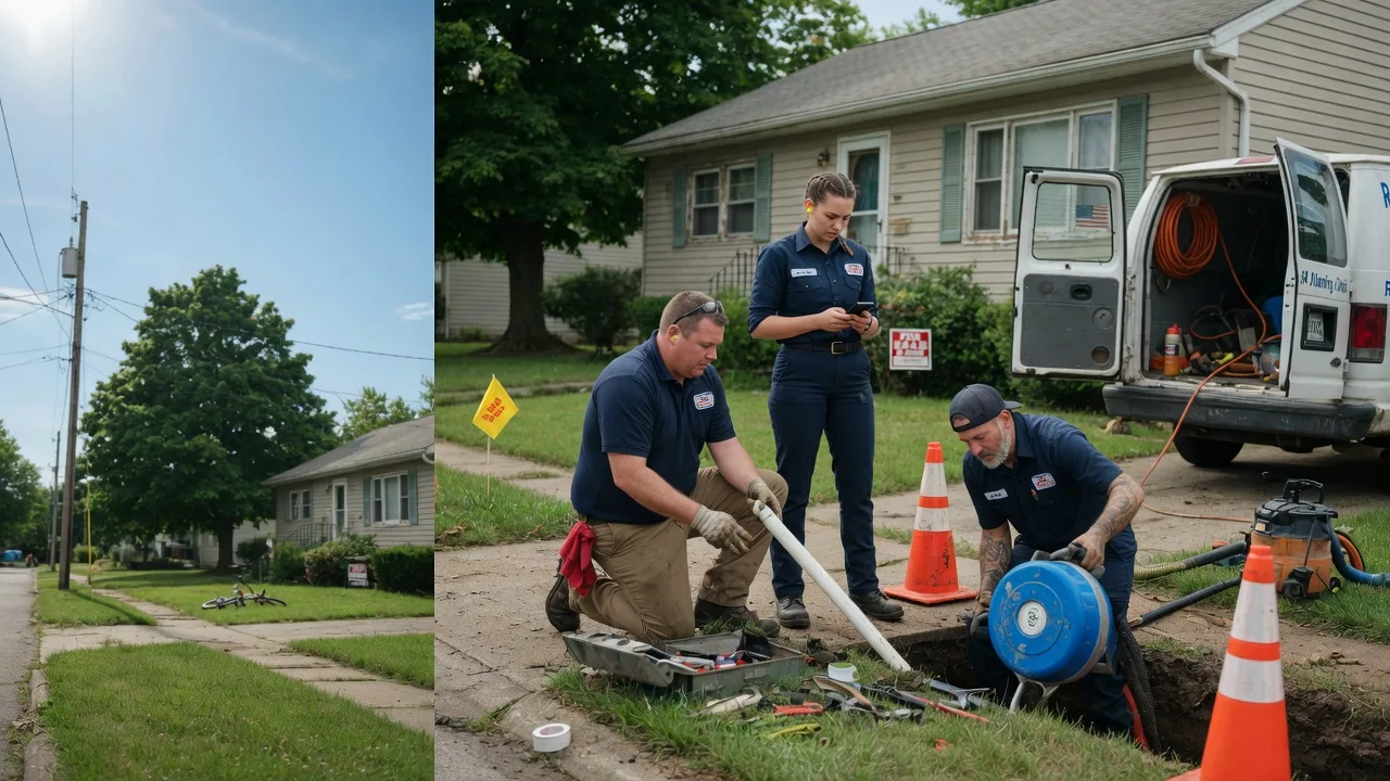Sewer Line Repair in Hellier, KY near me